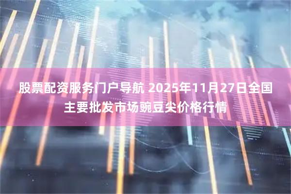 股票配资服务门户导航 2025年11月27日全国主要批发市场豌豆尖价格行情