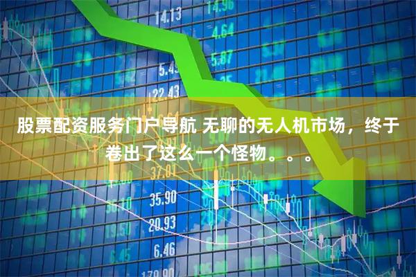 股票配资服务门户导航 无聊的无人机市场，终于卷出了这么一个怪物。。。